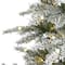 6.5ft. Pre-Lit Nova Scotia Spruce Artificial Christmas Tree, Warm White LED Lights